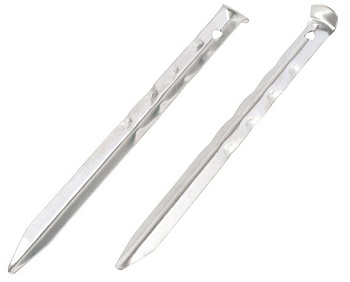 Колышки для палатки Easy Camp: U-Steel Peg Ripple